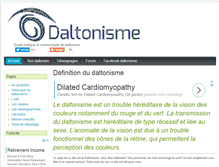 Tablet Screenshot of daltonisme.com